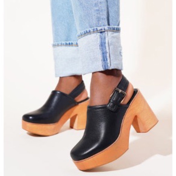 Charlotte Stone Bonnie in black leather, size 5 - Picture 7 of 7